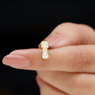 Rosec Jewels-Diamonds Bow Cartilage Piercing Earring