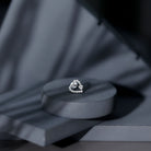 Diamond Heart Shape Cartilage Earring Natural - ( HI-SI ) - Rosec Jewels