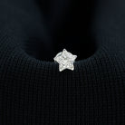 Round Diamond Star Forward Helix Earring Natural - ( HI-SI ) - Rosec Jewels
