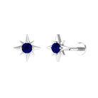 Rosec Jewels-Blue Sapphire Starburst Earring for Conch Piercing