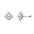 Rosec Jewels-Nature Inspired Freshwater Pearl Upper Lobe Earring