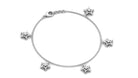 Rosec Jewels-Diamond Star Chain Charm Bracelet