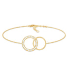 Diamond Eternity Chain Bracelet For Women Natural - ( HI-SI ) - Rosec Jewels