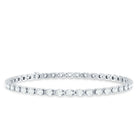 Round Shape Cubic Zirconia Tennis Bracelet AAAA - Rosec Jewels