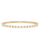 Round Shape Cubic Zirconia Tennis Bracelet AAAA - Rosec Jewels