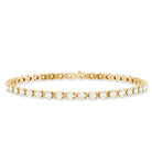 Round Shape Cubic Zirconia Tennis Bracelet AAAA - Rosec Jewels