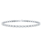 Certified Moissanite Eternity Tennis Bracelet for Women D-VS1 - Rosec Jewels
