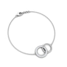 Diamond Eternity Chain Bracelet For Women Lab - ( EF-VS ) - Rosec Jewels