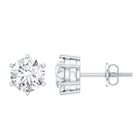 Rosec Jewels-IGI Certified 2 Carat Lab Grown Diamond Solitaire Stud Earrings
