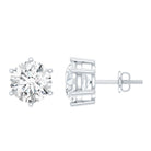 Rosec Jewels-IGI Certified 4 Carat Lab Grown Diamond Solitaire Studs