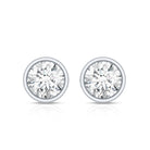 Rosec Jewels-4 CT Lab Grown Diamond Studs with IGI Certificate