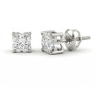 Certified 1.7 Carat Lily Cut Lab Grown Diamond Flower Stud Earrings Lab - ( EF-VS ) - Rosec Jewels