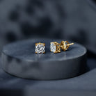 Certified 1.7 Carat Lily Cut Lab Grown Diamond Flower Stud Earrings Lab - ( EF-VS ) - Rosec Jewels