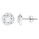Rosec Jewels-1/2 CT Classic Diamond Swirl Stud Earrings