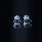 1.4 CT Marquise Black Spinel Solitaire Stud Earrings AAA - Rosec Jewels