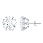 Rosec Jewels-Certified 7 mm Lab Created Diamond 2 Carat Earrings