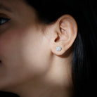 Rosec Jewels-Certified 7 mm Lab Created Diamond 2 Carat Earrings