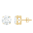 Rosec Jewels-Prong Set Lab Created Diamond Solitaire Stud Earrings