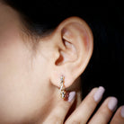 Rosec Jewels-Certified Lab Created Diamond Hoops for Women