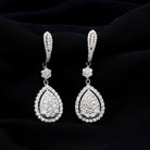 Rosec Jewels-Lab Grown Diamond Bridal Drop Earrings