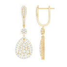 Rosec Jewels-Lab Grown Diamond Bridal Drop Earrings