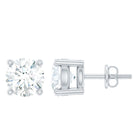 Rosec Jewels-1/4 CT Diamond Solitaire Stud Earrings in 4 Prong Setting