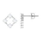 Rosec Jewels-1/2 CT Simple Diamond Gold Stud Earrings