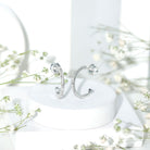 Rosec Jewels-Round Shaped Diamond Hoop Earrings