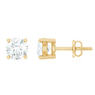 Rosec Jewels-Certified Lab Grown Diamond Stud Earrings with Screw Back