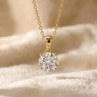 2 Carat IGI Certified Lab Grown Diamond Pendant Necklace Lab - ( E-VS1 ) - Rosec Jewels