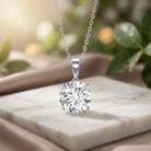 4 Carat IGI Certified Lab Grown Diamond Pendant Necklace Lab - ( E-VS1 ) - Rosec Jewels
