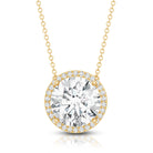 Rosec Jewels-IGI Certified 5 Carat Lab Grown Diamond Wedding Necklace