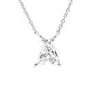 Rosec Jewels-Lab Grown Diamond Initial A Necklace 2 Carat