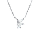 Rosec Jewels-2 Carat Lab Grown Diamond Necklace with Initial F