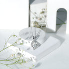 Rosec Jewels-Lab Grown Diamond Teardrop Bridal Wedding Necklace