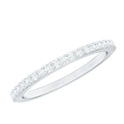 Rosec Jewels-Round Cut Diamond Stackable Eternity Band