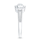 Certified Moissanite Vintage Inspired Engagement Ring D-VS1 - Rosec Jewels