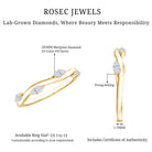 Rosec Jewels-Marquise Cut Lab Grown Diamond Wedding Band