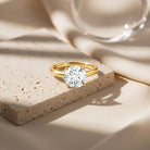 IGI Certified Lab Grown Diamond 2 Carat Engagement Ring for Women Lab - ( E-VS1 ) - Rosec Jewels