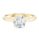 Rosec Jewels-3 Carat IGI Certified Lab Grown Diamond Solitaire Engagement Ring