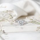 Lab Grown Diamond 5 Carat Engagement Ring with IGI Certificate Lab - ( E-VS1 ) - Rosec Jewels
