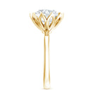 Rosec Jewels-IGI Certified 4 CT Lab Grown Diamond Lotus Engagement Ring