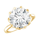 Rosec Jewels-5 Carat Lab Diamond Solitaire Engagement Ring with IGI Certificate