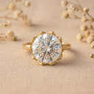 5 Carat Lab Diamond Solitaire Engagement Ring with IGI Certificate Lab - ( E-VS1 ) - Rosec Jewels