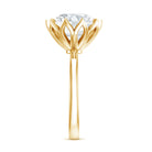 Rosec Jewels-5 Carat Lab Diamond Solitaire Engagement Ring with IGI Certificate