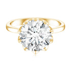 Rosec Jewels-5 Carat Lab Diamond Solitaire Engagement Ring with IGI Certificate