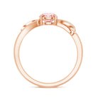 Rosec Jewels-Certified Lab Grown Pink Diamond Classic Engagement Ring