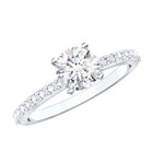 Rosec Jewels-IGI Certified Lab Created Diamond 1 Carat Engagement Ring