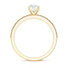 Rosec Jewels-IGI Certified Lab Created Diamond 1 Carat Engagement Ring