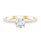 Rosec Jewels-IGI Certified Lab Created Diamond 1 Carat Engagement Ring